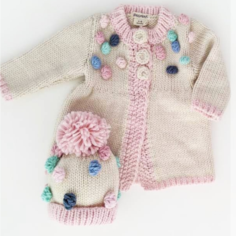 Huggalugs Popcorn Sweater & Matching